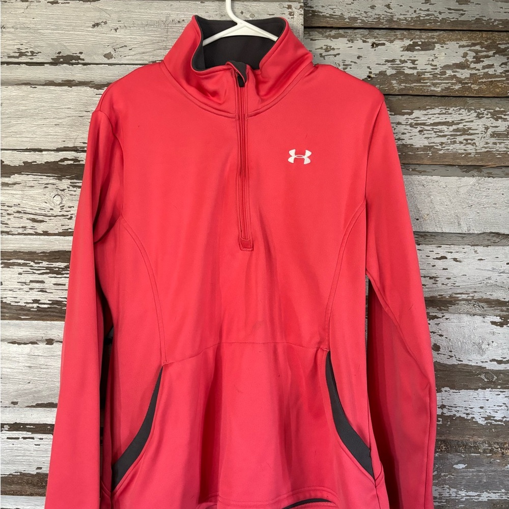 Under Armour Coral Half-Zip Pullover